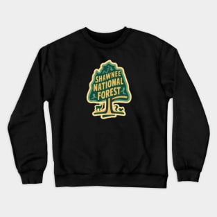 Forest Tree Shawnee National Forest Crewneck Sweatshirt